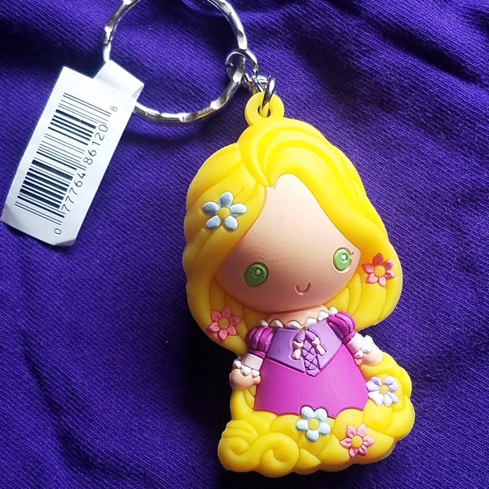 Tangled Rapunzel Disney 3D Figural Keychain